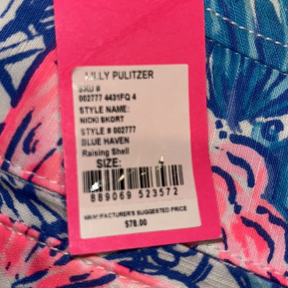 NWT Lilly Pulitzer Nicki Skort - Picture 11 of 12